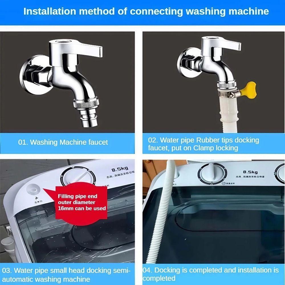 White Air Conditioner Drain Hose Thickened Extension Pipe New Drainpipe