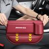 Car Seat Gap Storage Box Leather Cup Holder for Mercedes Benz AMG W220 W221 W222 W217 W230 W204 W205 W203 W246 W245 Accessories