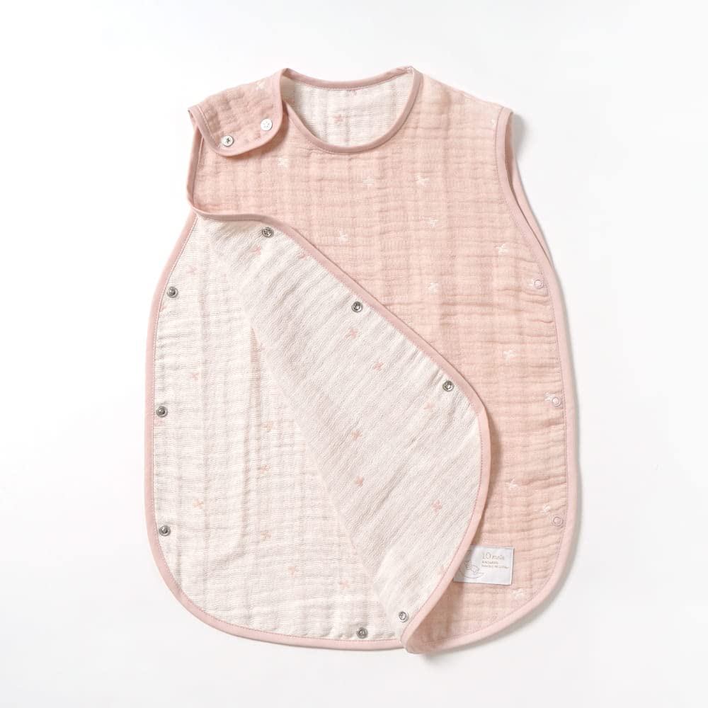 Cotton Tencel Triple Gauze Kids Shell 23151016 [10mois] Sleeper, Pink,