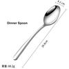 Heavy Duty Silverware, HaWare Stainless Steel Flatware Cutlery for Home/Restaurant/Wedding, Mirror Polished