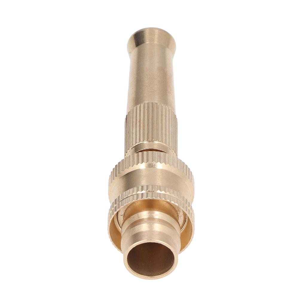 Water Hose Nozzle G1/2 Internal Thread High Pressure Resistant 15mm Outlet Diameter Adjustable