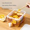 Gold-Plated 5L Refrigerator Cold Water Kettle with Faucet & Timer for Iced Drinks & Fruit Tea