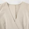 Women's Cotton and Hemp Fabric Set Commuting 2-piece Set V-neck Vest+Loose Wide Leg Pants New Fashion Spring Summer