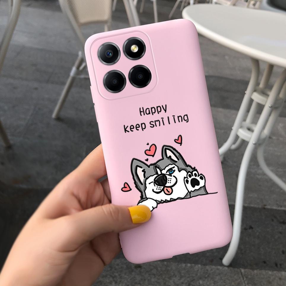 For Honor 70 Lite Case Soft Silicone TPU Phone Back Cover For Huawei Honor 70Lite Honor70 Lite Cases Couple Heart  Funda Coque