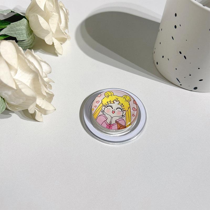 Windshield Pig Nose Mobile Phone Airbag Bracket Magnetic Suction Retractable Disassembly Portable Cat Beautiful Girl Clown