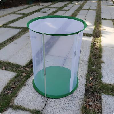 Butterfly Observation Cage Cylindrical Mesh Habitat Reinforced Border Small