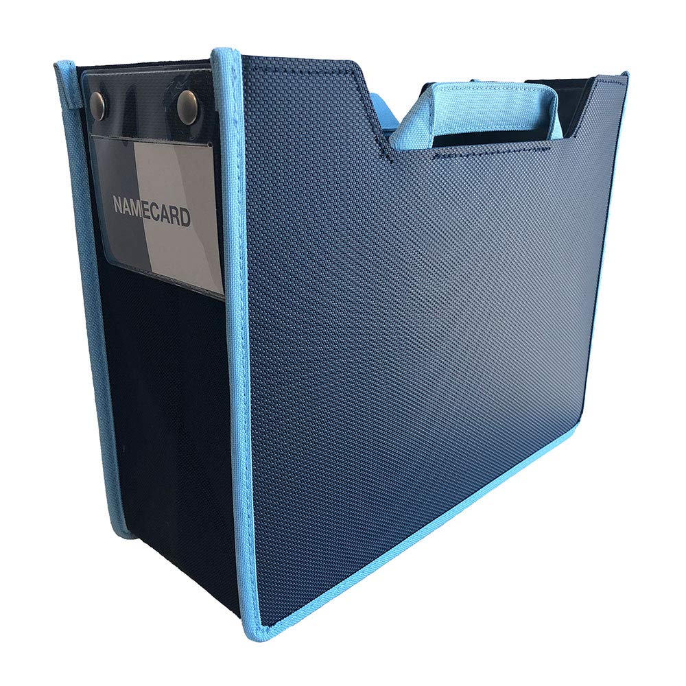 

KOKUYO File Box Tote Type S2 Navy x Light Blue S2 Kaja-TB11-2