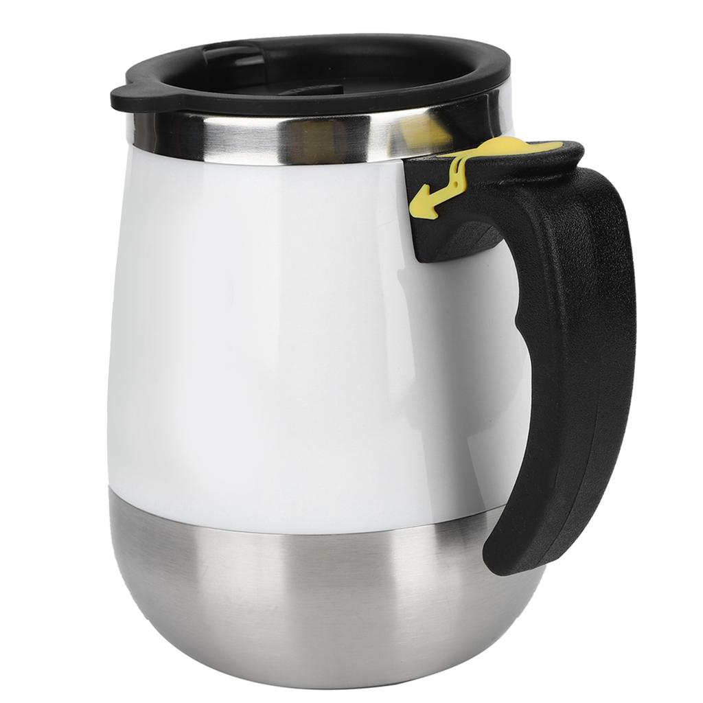 USB Charging Stainless Steel Electric Magnetic Water Cup Milk Coffee Self Stirring Mixing Mug400ml