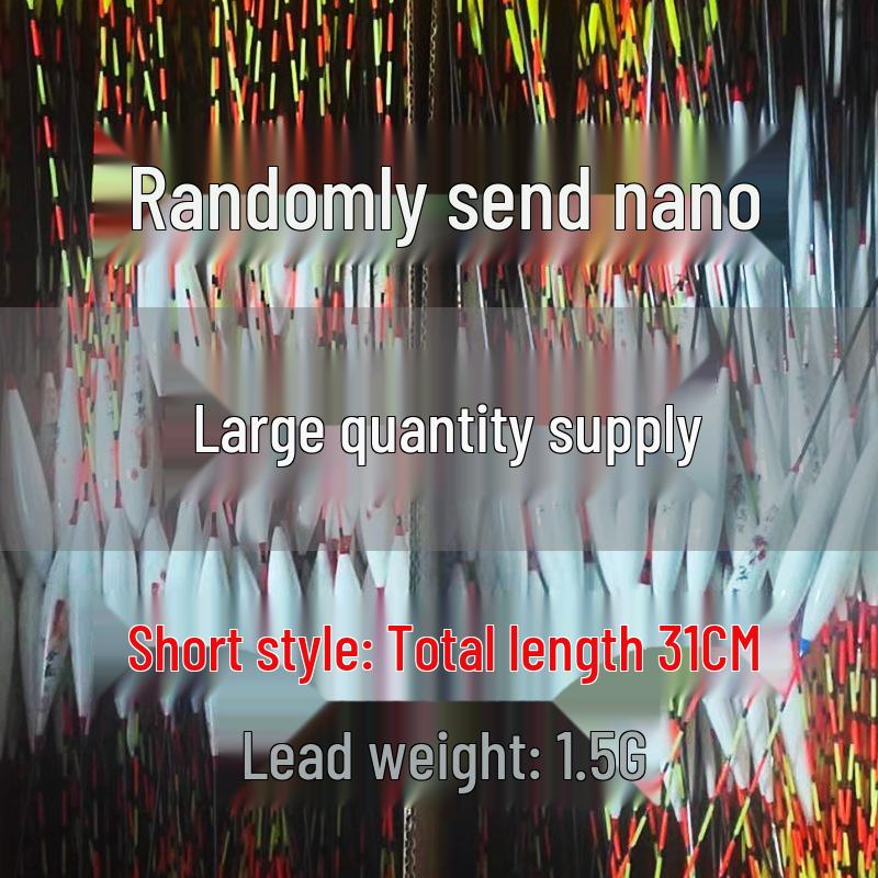 Thickened Tail High Sensitivity Black Fishing Float for Carp and Crucian with High Buoyancy