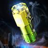 3-LED Mini Flashlight Type-C LED Torch with Magnetic Clip Waterproof Portable Emergency Light Lightweight Work Light for Outdoor Camping Hiking