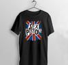 Punk Rock Black TShirt  Breathable Polyester  Music Festival  Gift for Him
