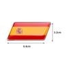 Car Front Grille Badge Body Trunk Sticker Decoration Australia Poland Germany Turkey America Italy Spain Sweden Switzerland Flag