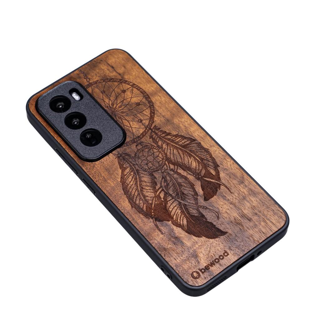 Bewood Wooden Case for Oppo Reno 12 5G Dreamcatcher Imbuia