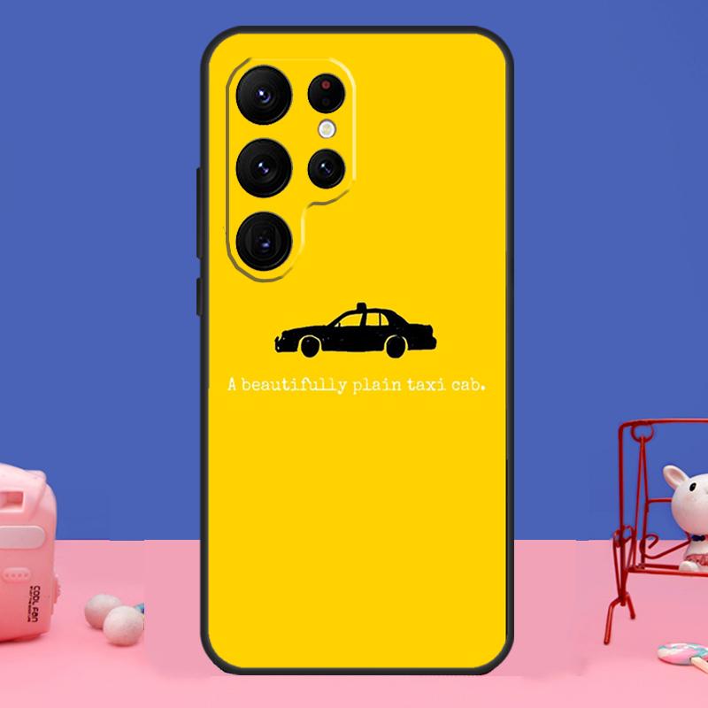 NYC Yellow Taxi Cabs Case For Samsung Galaxy S23 S22 S24 Ultra S8 S9 S10 Plus Note 10 20 Ultra S20 S21 FE Cover