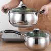 Yoshida Sho 304 Stainless Steel Double Handle Soup Pot