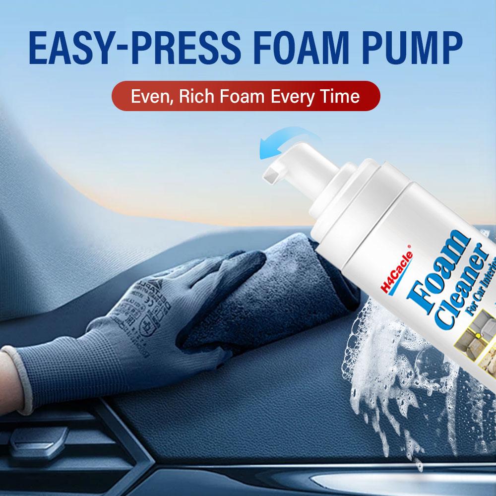 H4Cacle Multi-Purpose Foam Cleaner Car Interior Wash Maintenance for Auto Home Use Renovation Maintenance Agent
