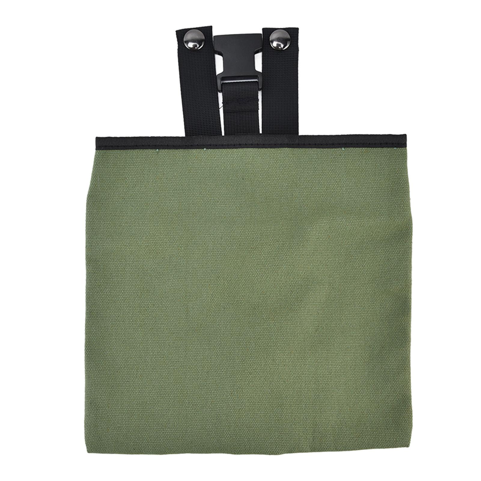 

Сумка для збирання врожаю, полотняна, складана, портативна, товста, унікальна, з простим зовнішнім виглядом, з ременем, мішечок для збирання фруктів для зелений