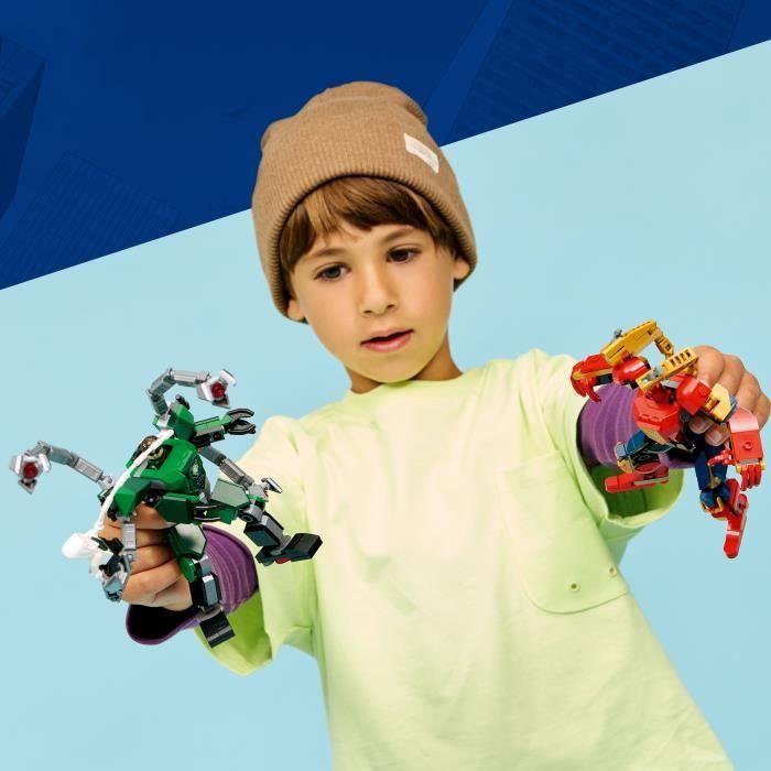 LEGO Marvel 76338 The Battle of the Robots : Spider-Man Vs Doctor Octopus - Game 6 Years