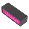 Desktop Storage Box Silicone Cosmetic Organizer Makeup Brush Holder Lipstick StandRose Red