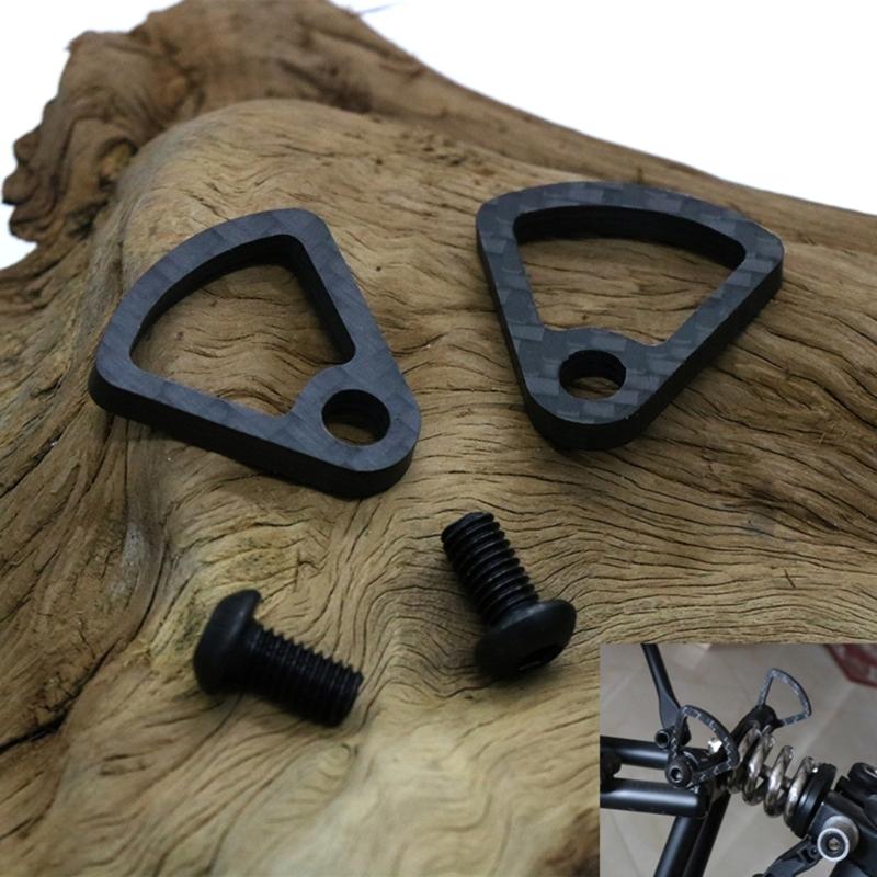 High Strengths Carbon Bike Stand Compacts Nondslip Base Bicycles Kickstand for Mountain Terrain