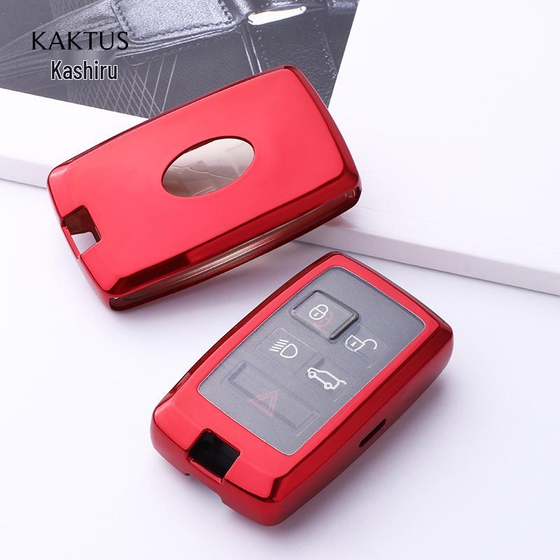 KAKTUS TPU Car Key Case for Land Rover Range Rover and Sport 2018 Models