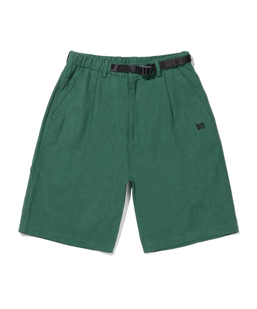 BROWNBREATH Tag Easy Short Pants - Blue Green