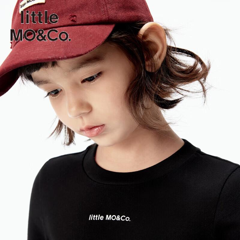 Little MO&Co. Girls' Antibacterial Heart Print Long-Sleeve T-Shirt