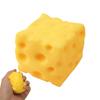 Toys Extra Large Size Cheese Fidget Toy Slow Rebound Shapeable Venting Ball Realistic Giant Squeeze for Adult Stress Relief