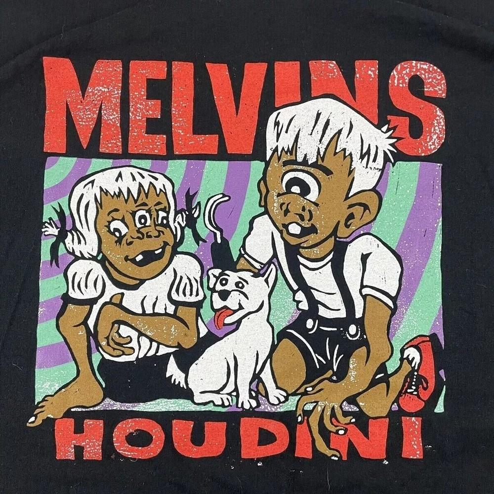 Melvins Houdini Anniversary T-shirt Cotton Unisex Tee S-4XL Unisex T-Shirt L