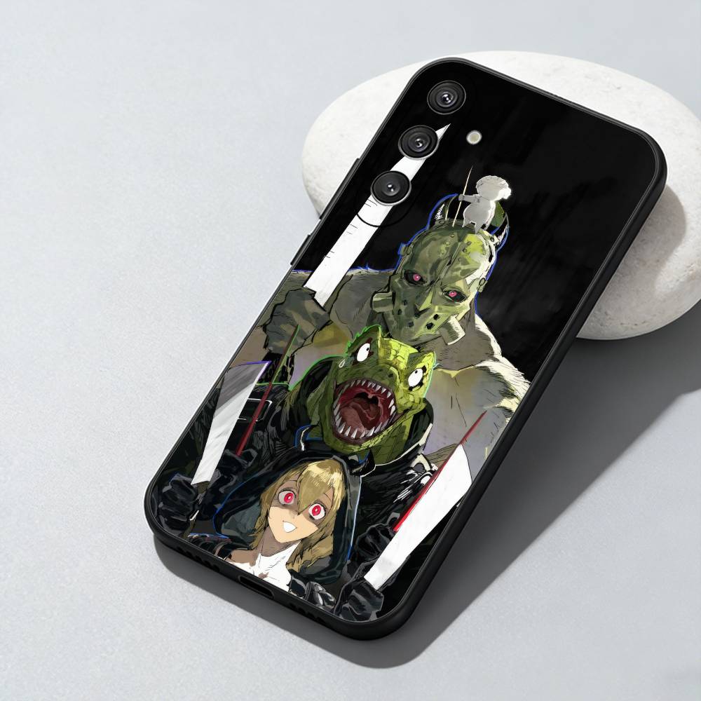 D-DorohedoroS C-Caiman-n Lizard Head Phone Case For Samsung Galaxy A73,A72,A71,A70,A52,A51 Others Soft Black Cover Samsung a21