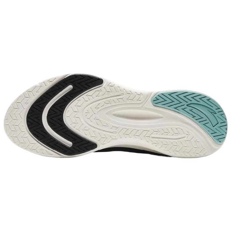 New Anta Cushioning, Slip Resistant, And Abrasion Resistant Low Top Casual Running Shoes Men's Black White 112335576-1
