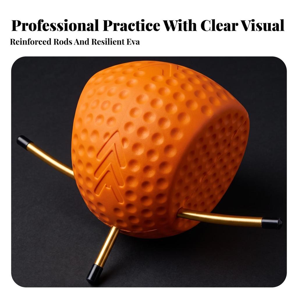 Grip-Friendly Slice | Honeycomb-Like Finish, Golf Swing practice tool,