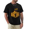 Oilfield Rig Life TShirt Summer Sports Quick Dry TShirt