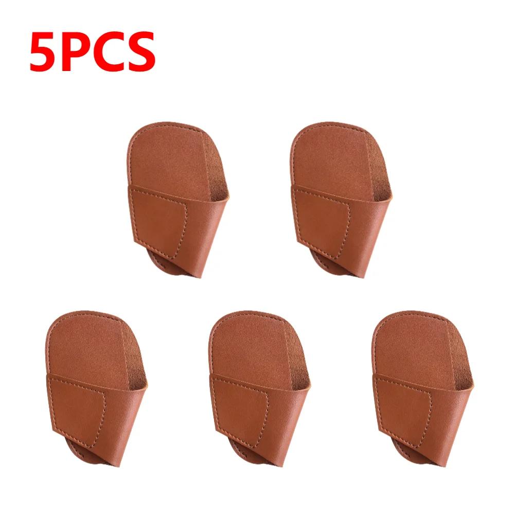 10-1pcs Portable Universal Iron Cover PU Lightweight Golf Head Leather Wedges Covers Golf Accessoires for Outdoor Golfers