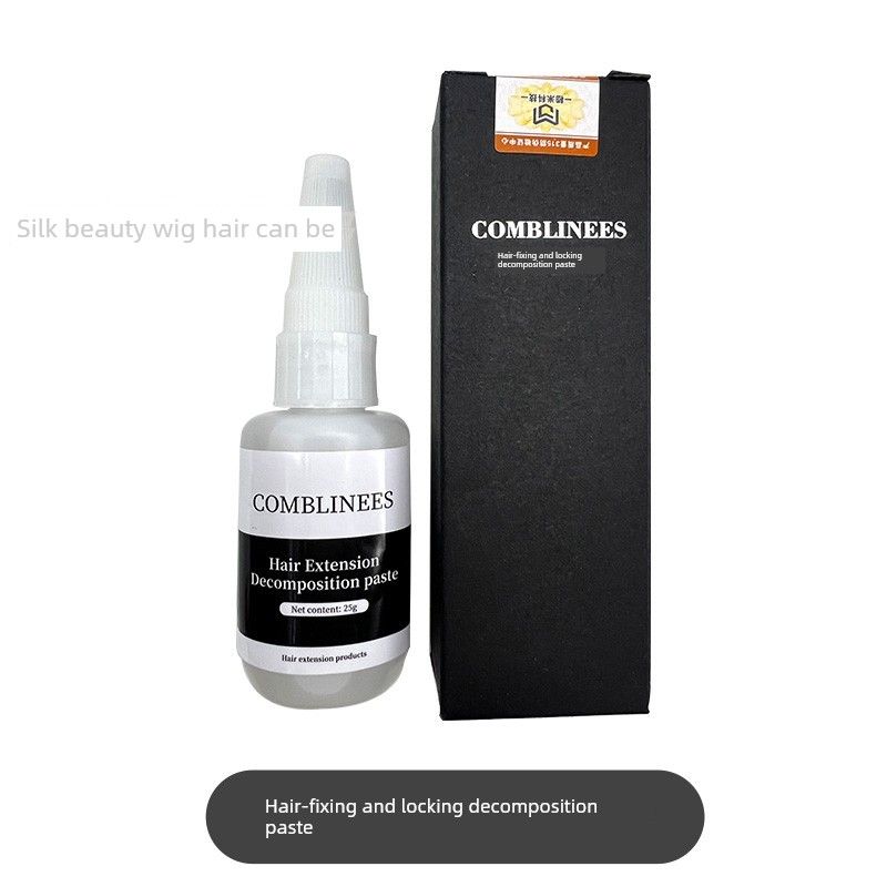 

Zero-Sense Hair Extension Glue Compra Comblinees Set Box Quick-Connection Seamless Wig Extension Shimmer Hair Extension Machine comblinees Comprah Decomposition Cream