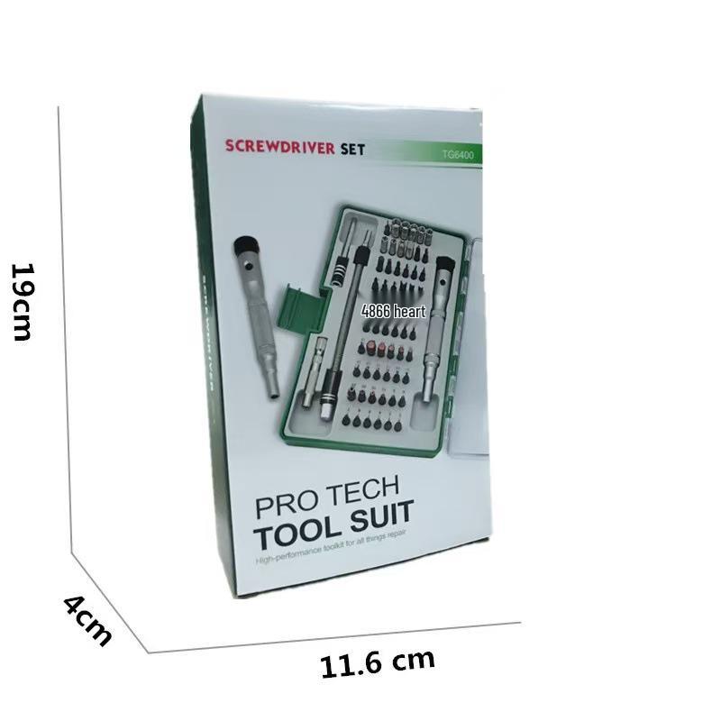 60-in-1 Precision Mobile & Watch Repair Tool Set with S2 Steel Screwdrivers