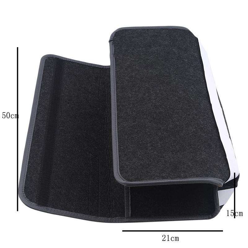 Car Felt Soft Storage Box Vehicle Toolbox Multi-purpose Tools Organizer Bag Folding Emergency Box