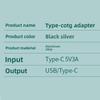 High Speed Type C OTG Adapter Portable 2 in 1 Type-c Adapter  Mobile Phone/Tablet