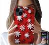 Etui Do Iphone 14 - Płatki Śniegu, Śnieg, Gwiazdki, Święta