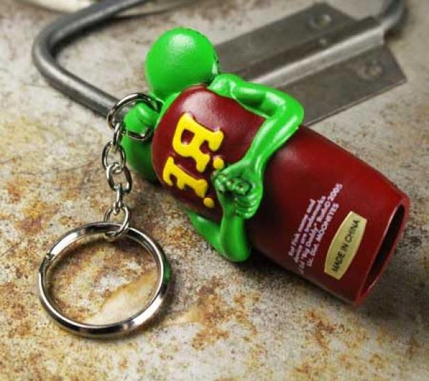 Rat Fink Lighter Green Cap, _KH-RAF253GR-MON