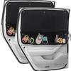 Universal Magnetic Sunshade for Car Window - Rear Seat Blackout with Suction Cup for Heat Insulation and Sun Protection