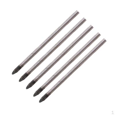 3/4/5/6/8/1mm Triangular Drill Bits Set Nut Driver Wall Hole