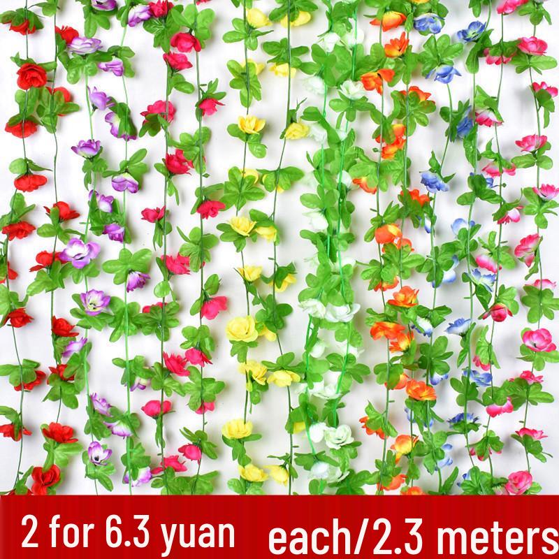 Artificial Rose Garland for Wall Hanging and Indoor Decor