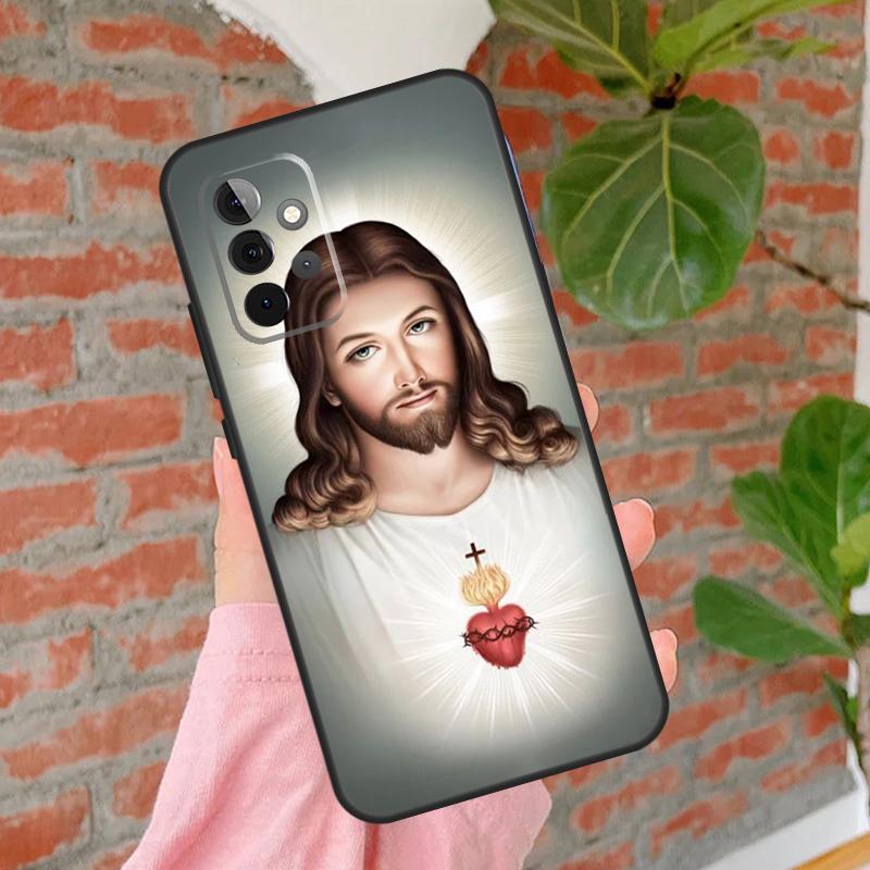 

Jesus Christ God Phone Case For Samsung Galaxy A55 A35 A25 A15 A52 A32 A12 A51 A71 A13 A33 A53 A14 A34 A54 Samsung A32 4G