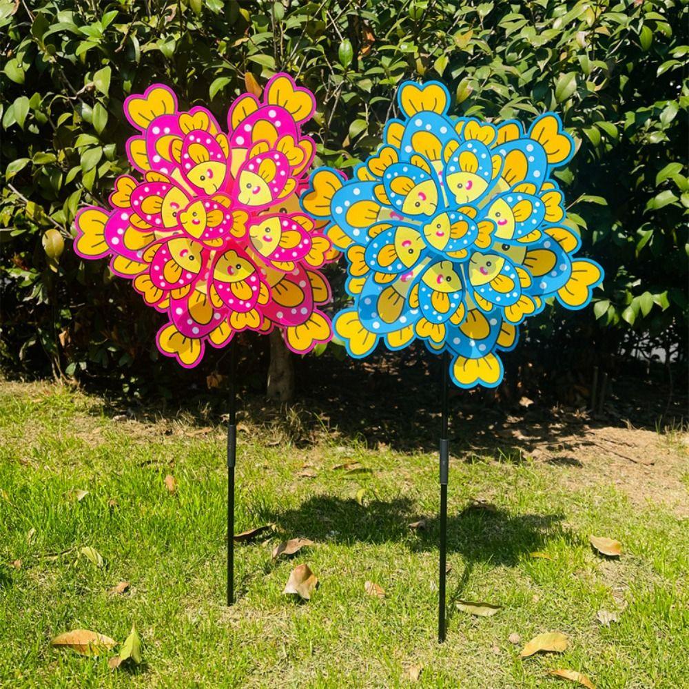 Multistyles Standing Lawn Animals Pinwheel  Outdoor Party Picnic Decor