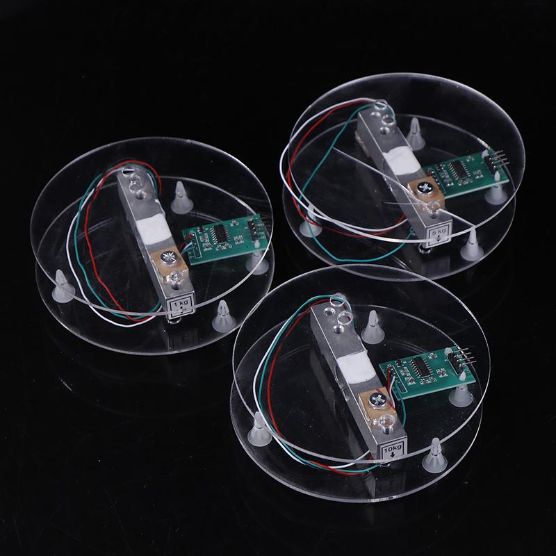 Sensore di Peso a Cella di Carico Digitale Hx711 Convertitore AD Modulo Breakout 5Kg 10Kg Bilancia Elettronica Portatile da Cucina per Scala Arduino