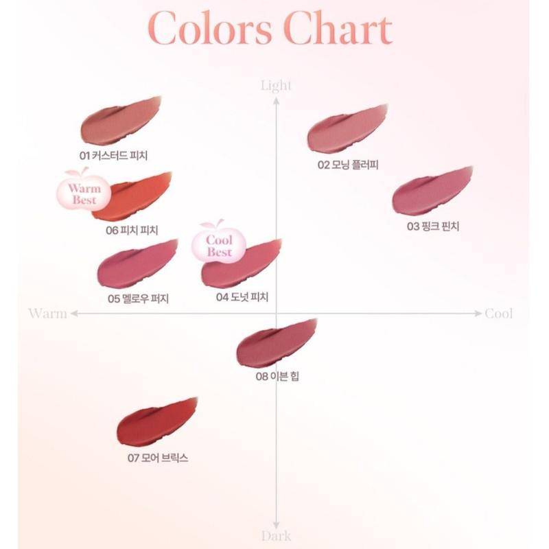 MILK TOUCH Spread Fit Blur Tint 3.8g 8colors 2025 S/S K-Beauty