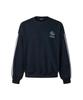 Mihag Ivy League Track Line Sweatshirt (Navy)