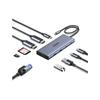 Hub Ugreen 10-en-1 USB-C 2HDMI 4K60Hz 2USB-C3.2 USB-A3.2 USB-A3.0 RJ45 SD TF PD100W