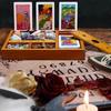 Wooden Tarot Card & Crystal Display Stand with Storage Box